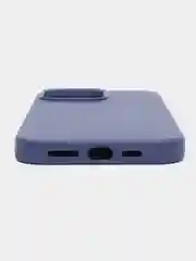 Голубой leather case iPhone 11/12/13/14/15 Mini/Pro/Pro Max MagSafe, с анимацией