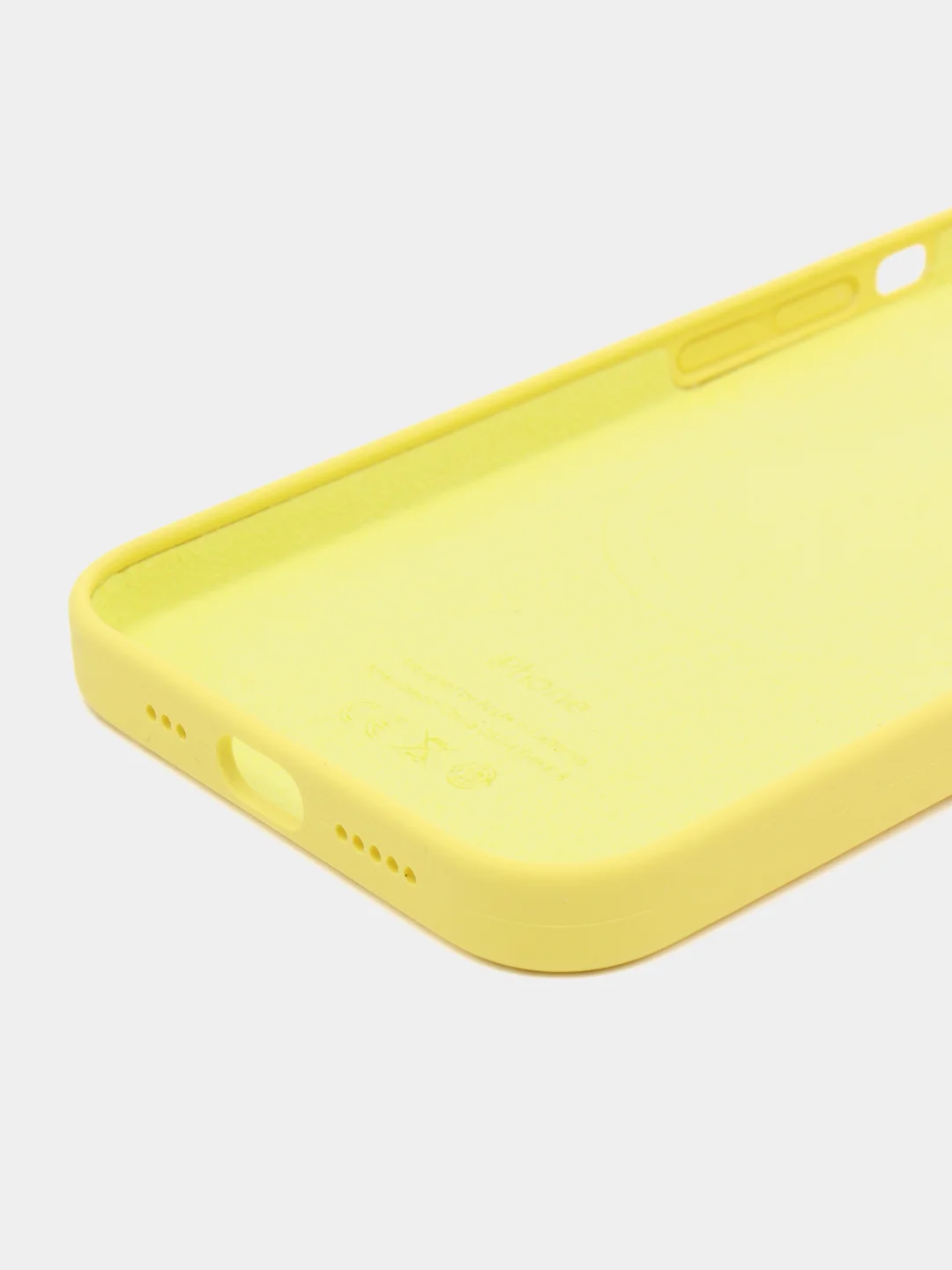 Желтый чехол Silicon case magsafe для iPhone 13 mini / 13 / 13 pro / 13 pro max