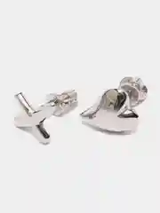 Конфетный серьги, серебро, каффы
