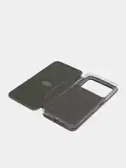 Серебряный чехол-книжка Xiaomi POCO M4 Pro 4G, Redmi 10C / Poco C40