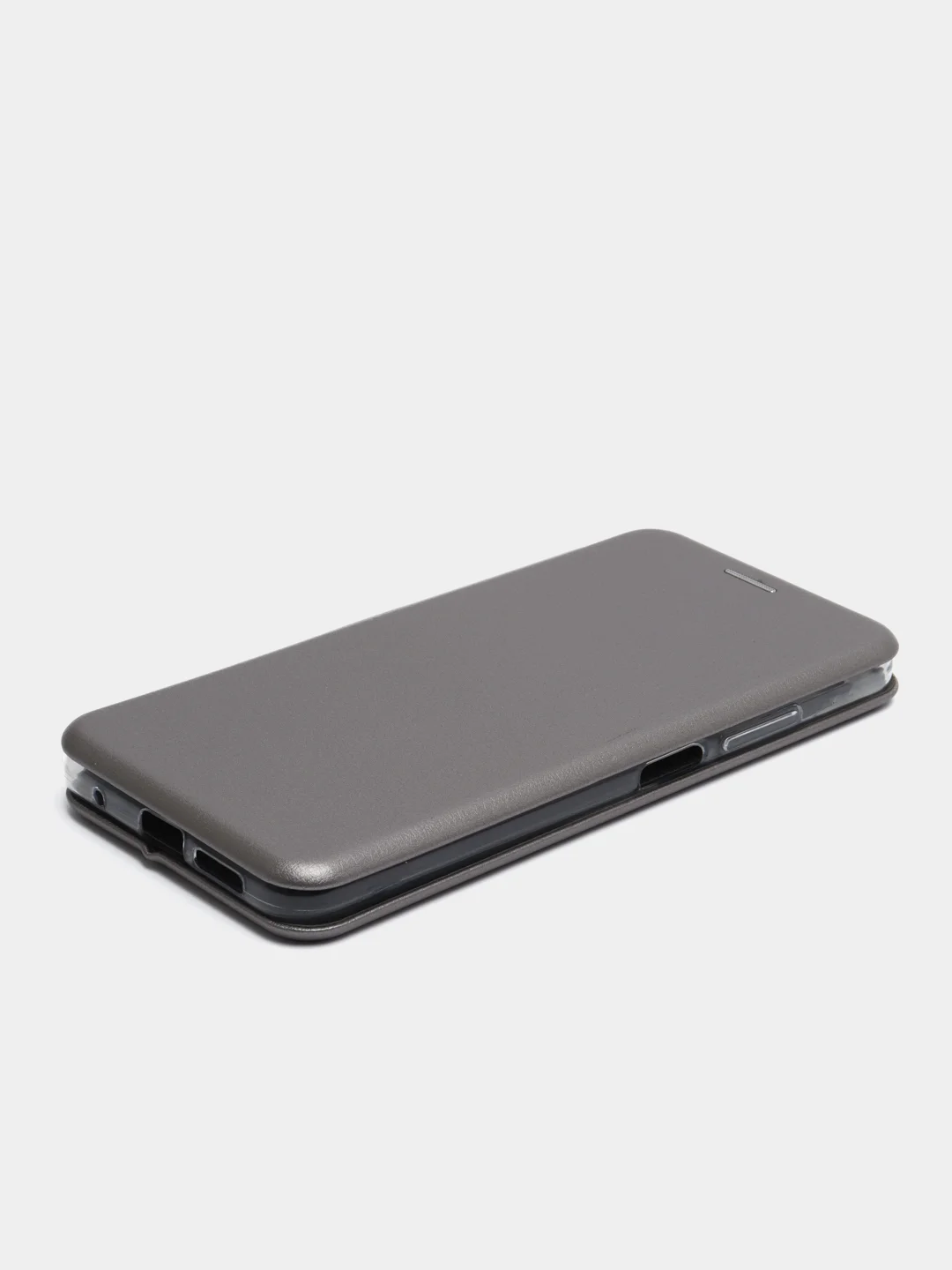 Серебряный чехол-книжка Xiaomi POCO M4 Pro 4G, Redmi 10C / Poco C40