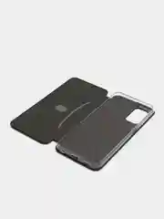 Черный чехол-книжка для Samsung A13 (4G), A14 (5G), чехол на магните