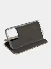 Золотой чехол-книжка для iPhone 14/14 Pro/14 Pro Max