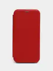 Красный чехол-книжка для iPhone 14/14 Pro/14 Pro Max