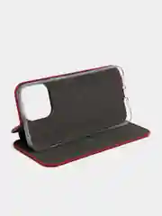 Красный чехол-книжка для iPhone 14/14 Pro/14 Pro Max