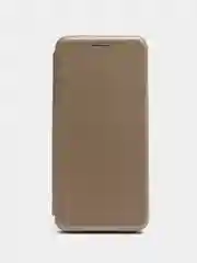 Золотой чехол-книжка для Xiaomi Poco M5S, Redmi Note 10, Note 10S