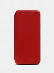 Красный чехол-книжка для Xiaomi Poco M5S, Redmi Note 10, Note 10S