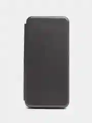 Серебряный чехол-книжка для Xiaomi Poco M5S, Redmi Note 10, Note 10S