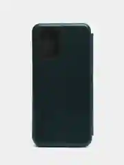Тёмно-зелёный чехол-книжка для Xiaomi Poco M5S, Redmi Note 10, Note 10S