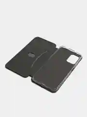Темно-синий чехол-книжка для Xiaomi Poco M5S, Redmi Note 10, Note 10S
