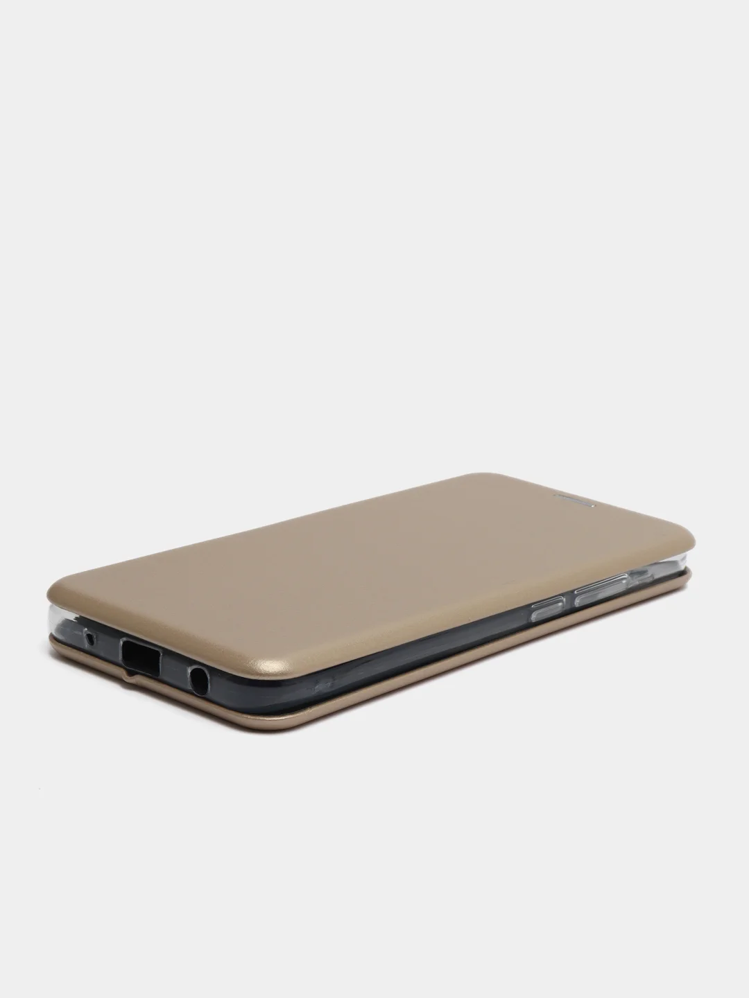Золотой чехол-книжка для Xiaomi Redmi A1+, A1 Plus, на магните