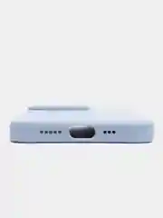 Небесно-голубой чехол на iPhone X / XS, 11, 12 / 12 Pro, 12 Pro Max, 13, 13 Pro, 13 Pro Max