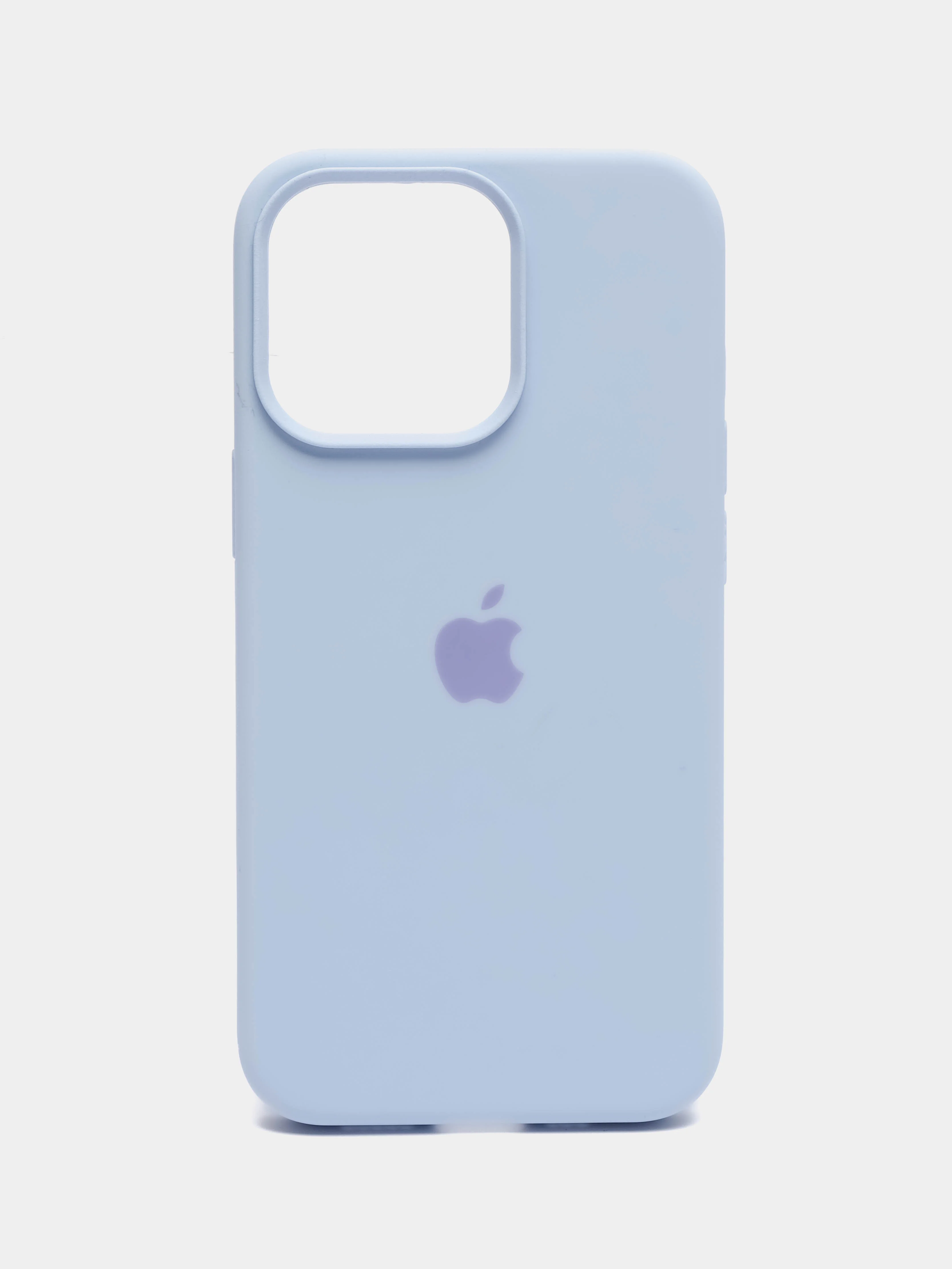 Небесно-голубой чехол на iPhone X / XS, 11, 12 / 12 Pro, 12 Pro Max, 13, 13 Pro, 13 Pro Max