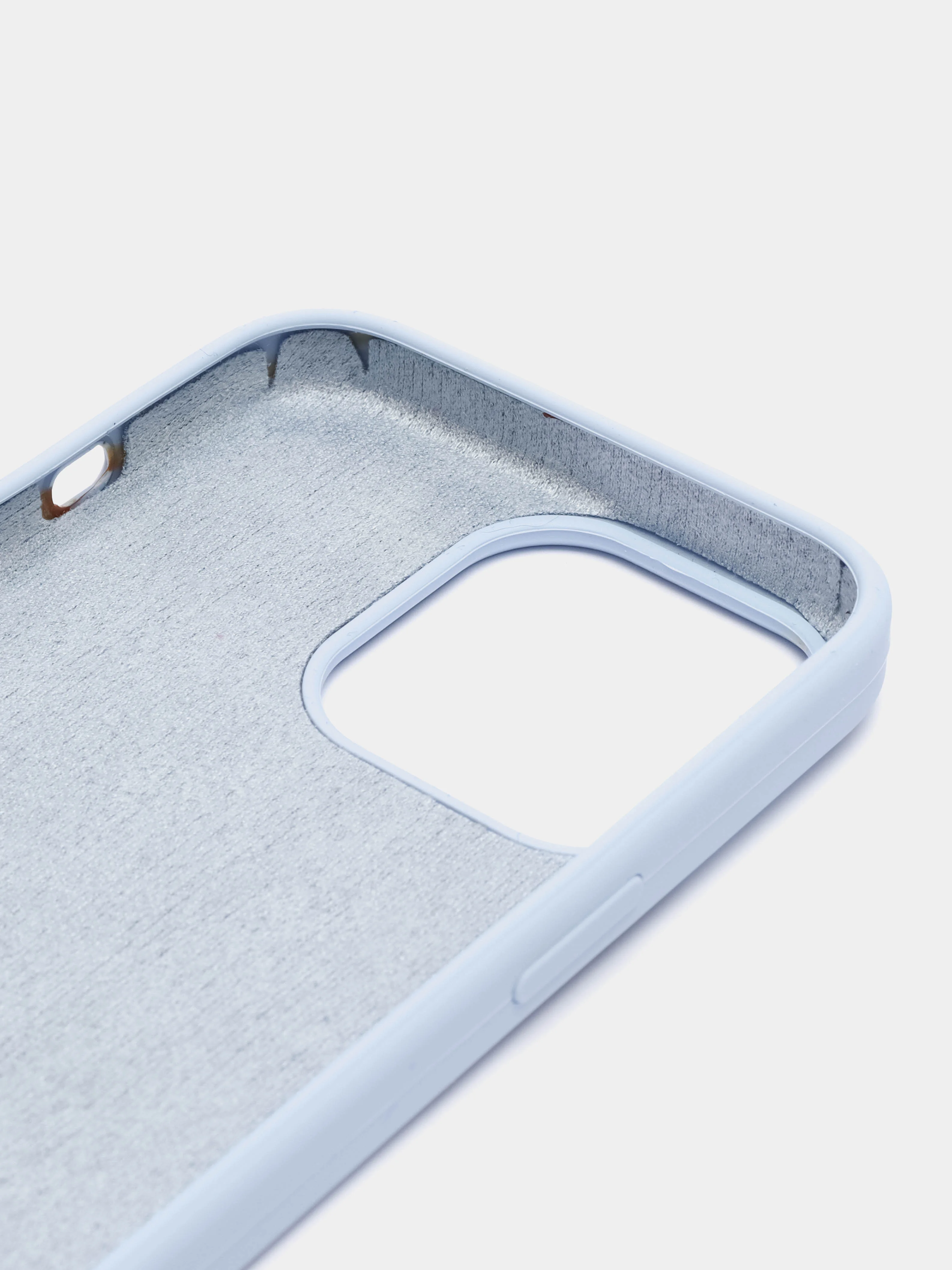 Небесно-голубой чехол на iPhone X / XS, 11, 12 / 12 Pro, 12 Pro Max, 13, 13 Pro, 13 Pro Max
