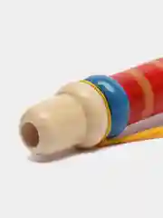 Красный свисток деревянный, дудка