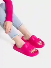 Фуксия сланцы женские для бассейна, пляжные, 8 цветов