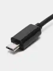 Угольный otg-переходник micro USB на USB, с проводом