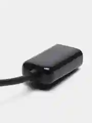 Угольный otg-переходник micro USB на USB, с проводом