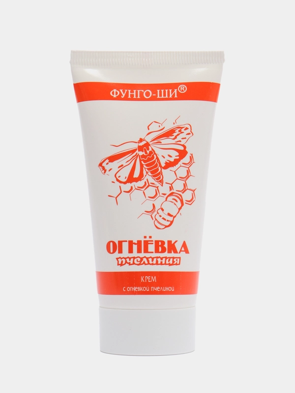 Фунго-ши крем "Огневка" для лица и рук, тела, кожи вокруг глаз, заживляющий, после пилинга