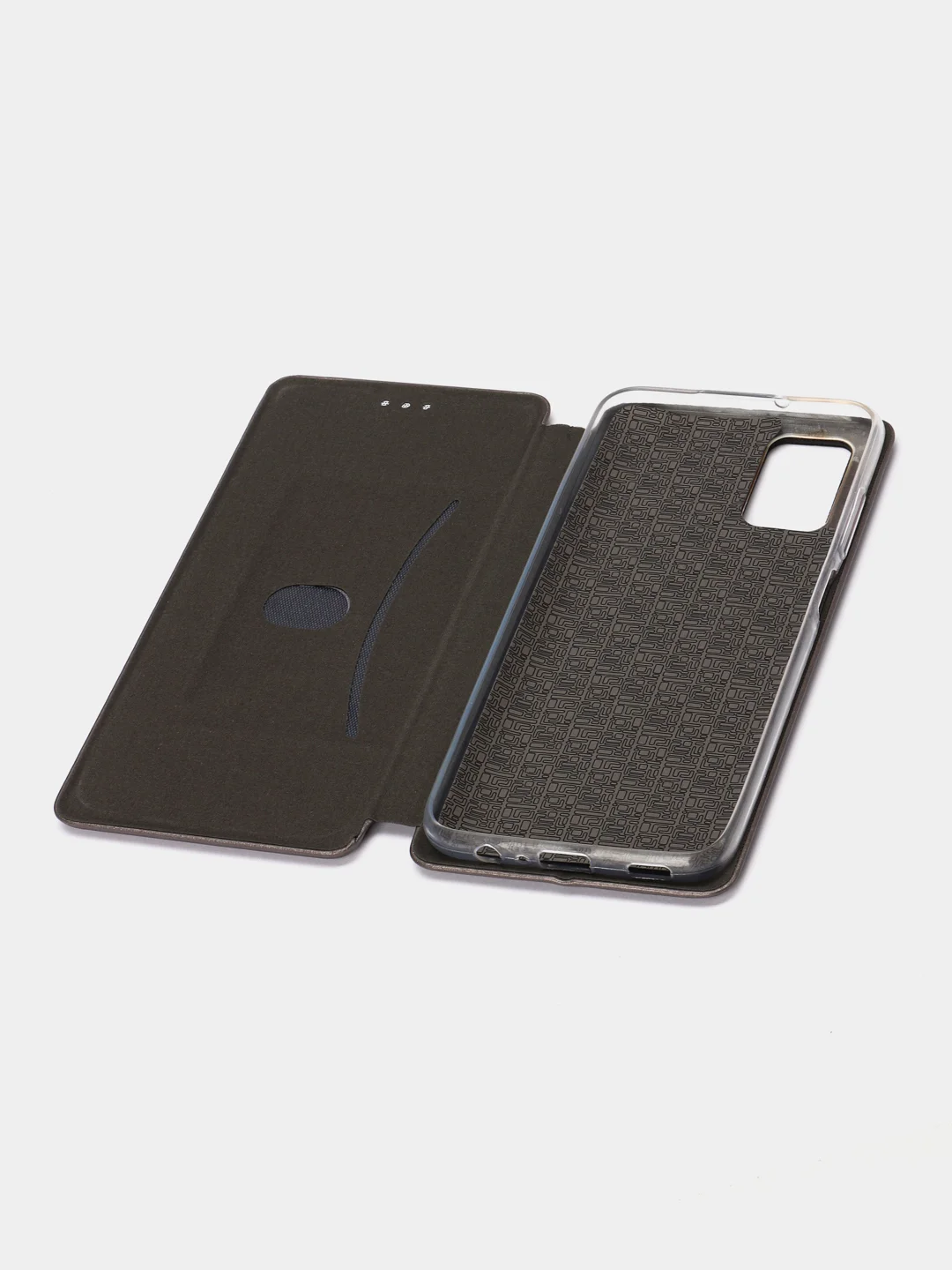 Бежевый меланж чехол-книжка для Samsung A01 A02 A03S A11 A22 A32 A41 A42 А52 A71 A72 A80 S8 S9 S10 lite