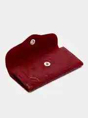 Красный женский кошелек
