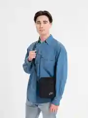 Угольный сумка  мессенджер, через плечо, спортивная