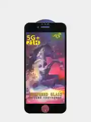 Черный защитное стекло для iPhone 7 / 8 / SE 2020