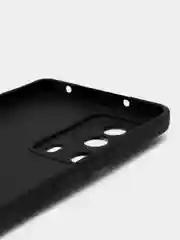 Черный чехол для Xiaomi 13 Lite (Сяоми 13 Лайт), прозрачный противоударный и черный