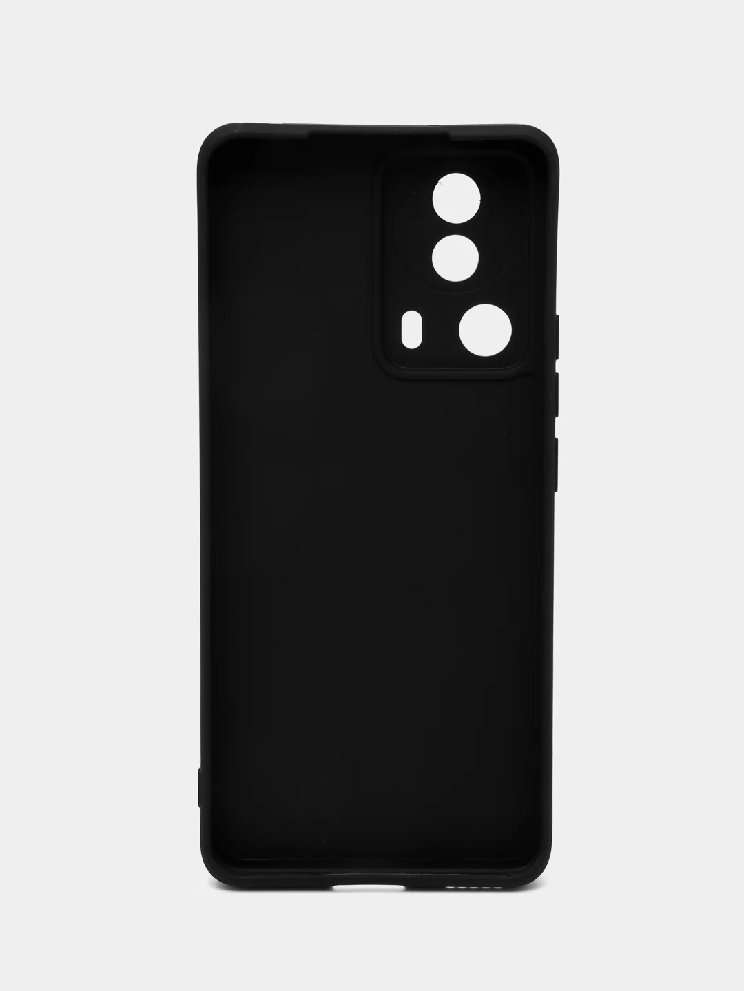 Черный чехол для Xiaomi 13 Lite (Сяоми 13 Лайт), прозрачный противоударный и черный