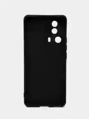Черный чехол для Xiaomi 13 Lite (Сяоми 13 Лайт), прозрачный противоударный и черный