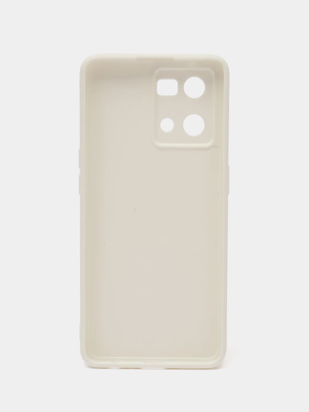 Белый чехол для OPPO Reno 7 4G / Reno 8 4G / Оппо Рено, силиконовый