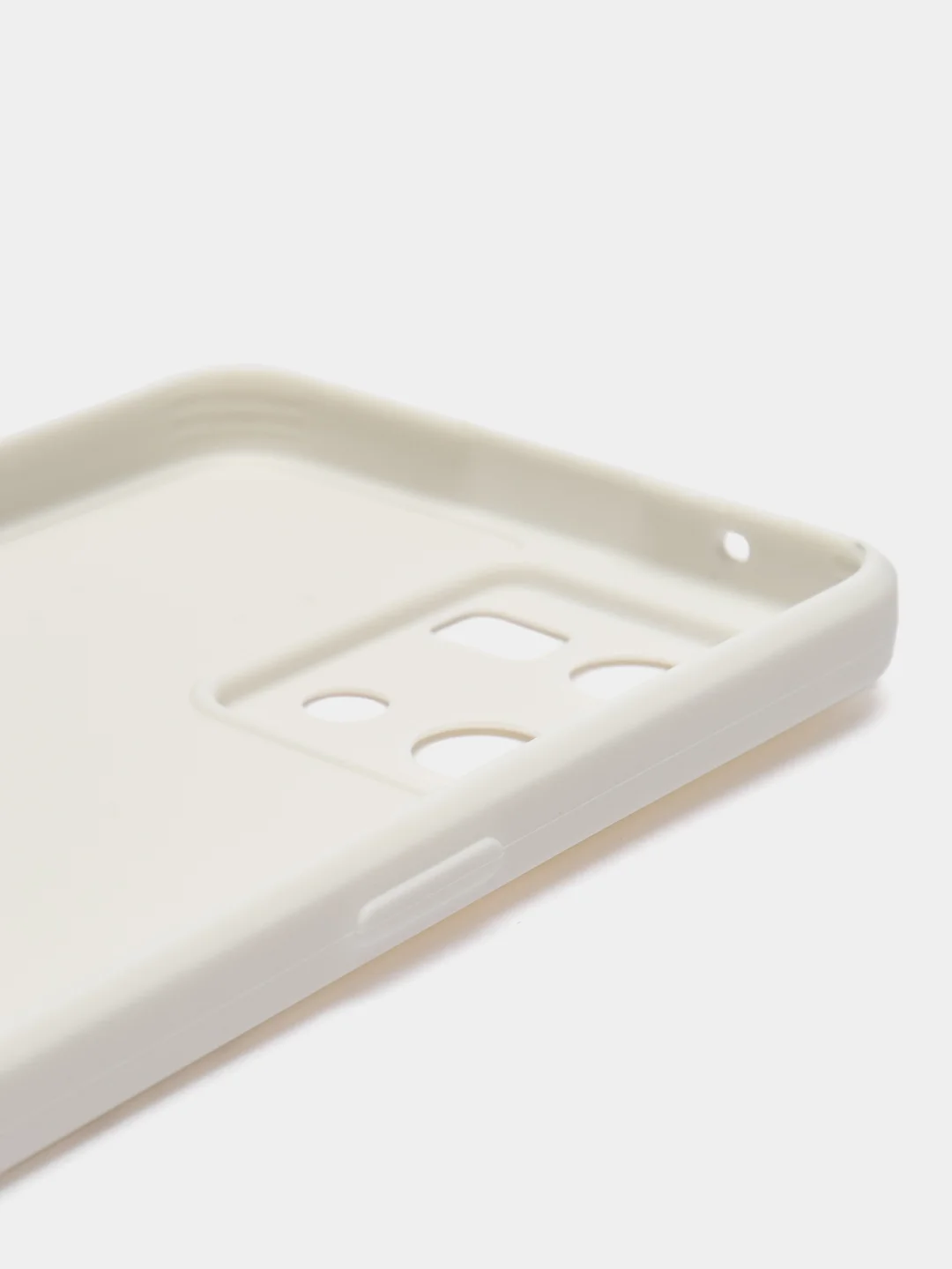 Белый чехол для OPPO Reno 7 4G / Reno 8 4G / Оппо Рено, силиконовый