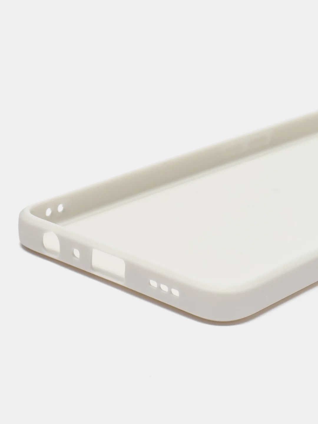 Белый чехол для OPPO Reno 7 4G / Reno 8 4G / Оппо Рено, силиконовый