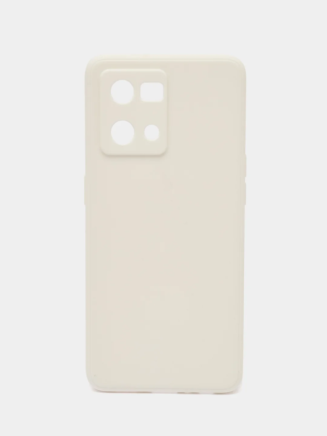 Белый чехол для OPPO Reno 7 4G / Reno 8 4G / Оппо Рено, силиконовый