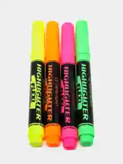 Набор текстовыделителей Centropen Flexi, 4 ярких цвета
