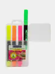 Набор текстовыделителей Centropen Flexi, 4 ярких цвета