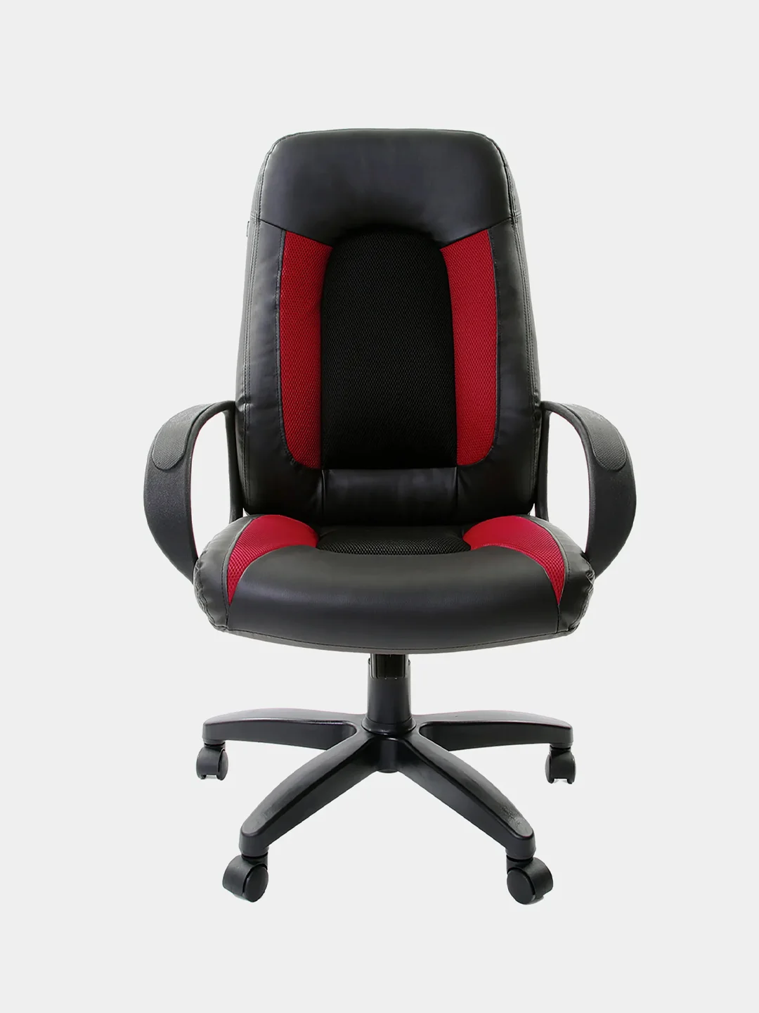 Кресло компьютерное Brabix Strike Ex-525, экокожа, черное, 531379