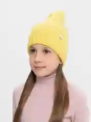 Желтый шапка для девочек  Инна