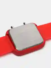 Алый электронные женские часы