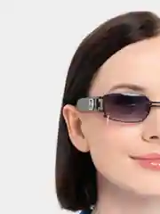 Угольный очки женские