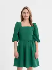 Лесной зеленый платье женское коктейльное