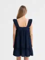 Летнее женское короткое платье-сарафан