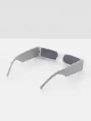 Серый меланж прямоугольные солнцезащитные очки