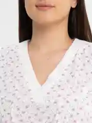 Голубой сорочка женская