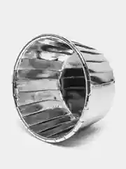 Серебряный форма бумажная Маффин, для выпечки, 5 x 7 х 4 см