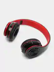 Красный наушники беспроводные, с микрофоном для телефона, Bluetooth