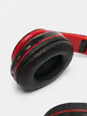 Красный наушники беспроводные, с микрофоном для телефона, Bluetooth