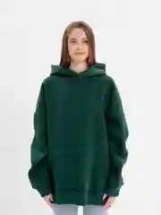 Зеленый толстовка с начесом