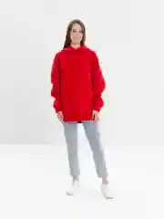Красный толстовка с начесом