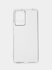Чехол Xiaomi Civi 2 5G (Сяоми Сиви 2), прозрачный, силиконовый, с защитой камеры